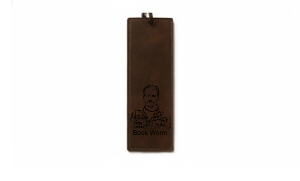 PU Patch Bookmarks 2 sided (1pcs)